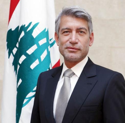 وليد فياض وزير الطاقة اللبنانى
