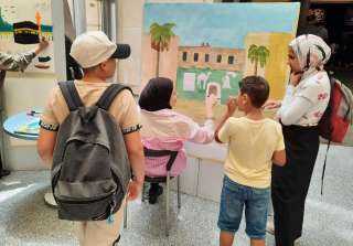 بداية موسم الحج  أقام المتحف القومي للحضارة المصرية فعالية  تحت عنوان ”اكتشف فن السيرما”.